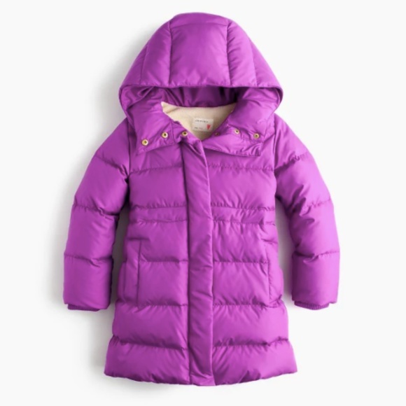 j crew girls coats